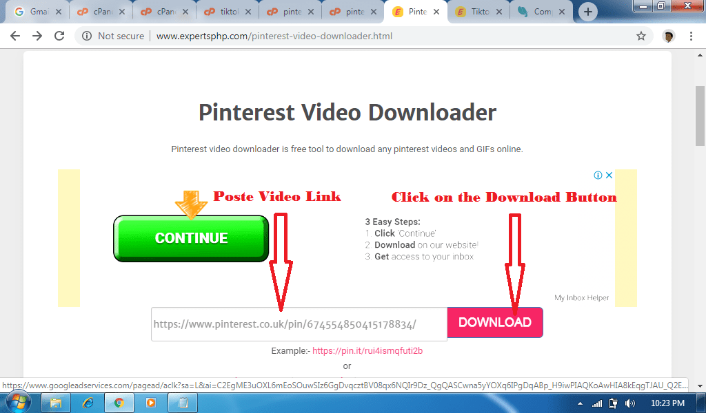 1024x600 Video Downloader
