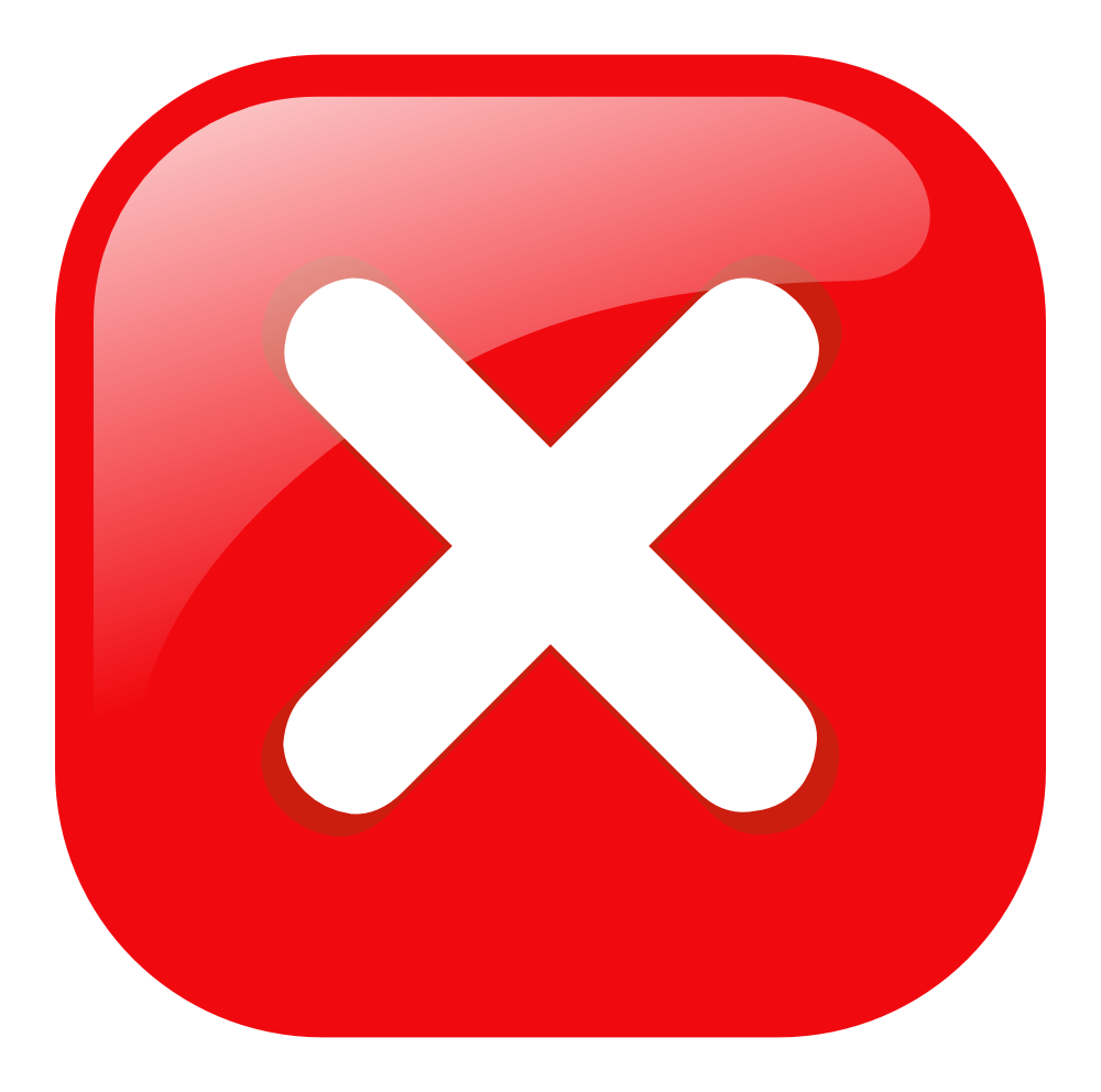 1000x992 Pin Red Error Icon Free Image