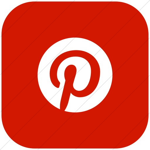 512x512 Iconsetc Flat Rounded Square White On Red Foundation Social