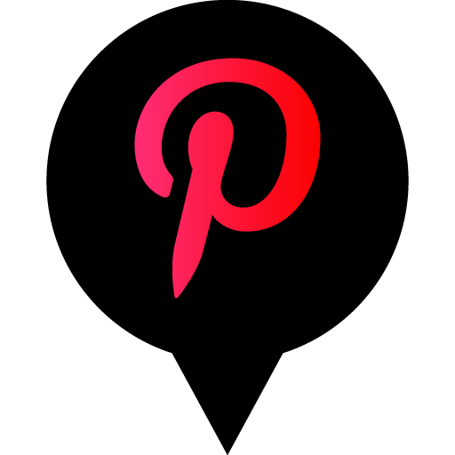 512x512 Free Black Red Social Media Pn Designed