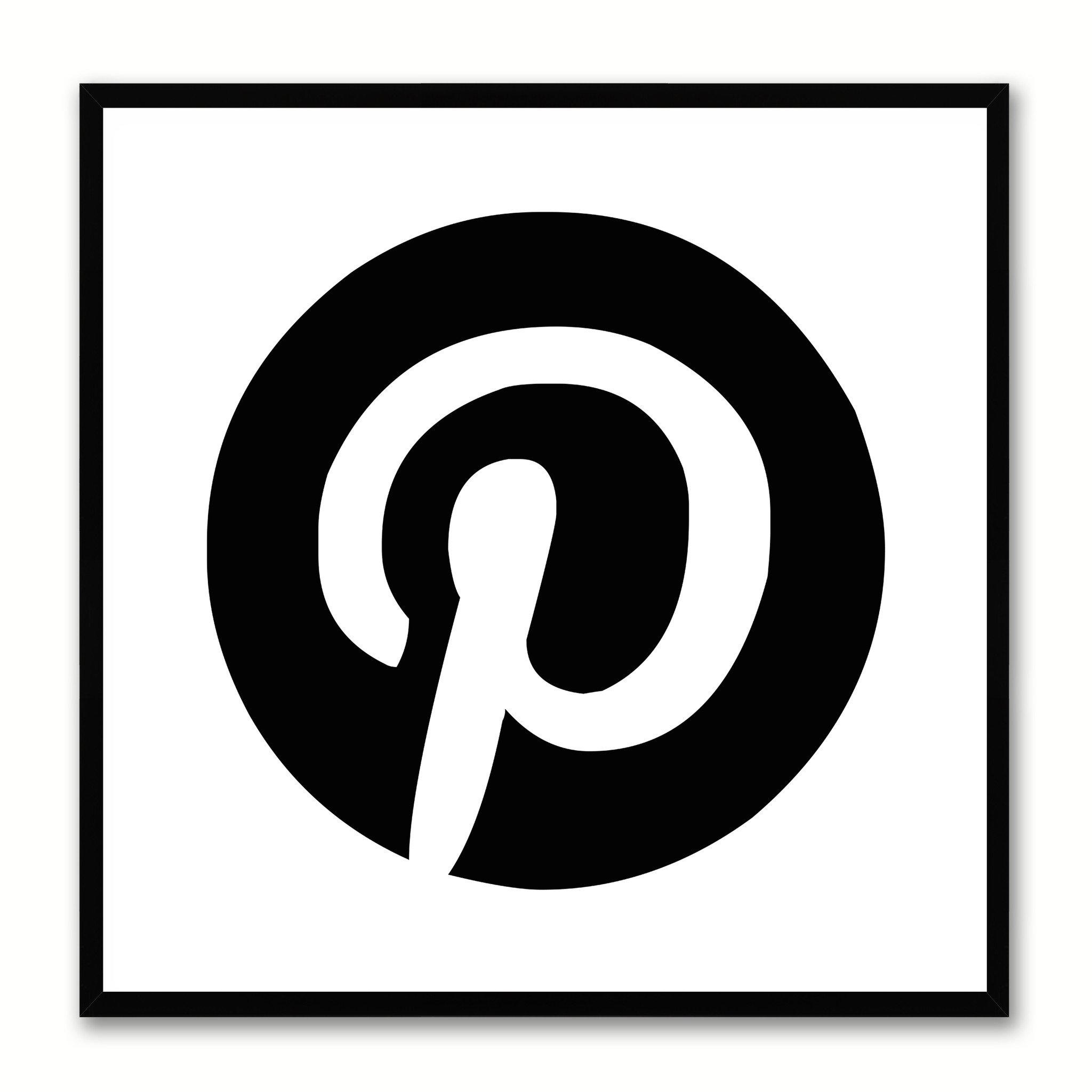 2048x2048 Social Media Icon Wall Art Home Frames Spotcolorart