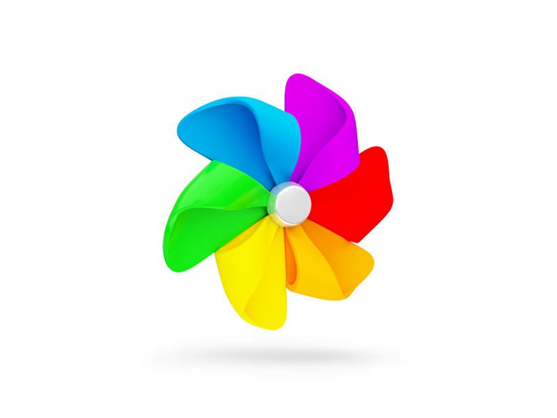 800x600 Kid App Icon Pinwheel