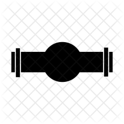 256x256 Pipe Icon Of Glyph Style