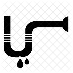 256x256 Broken Pipe Icon Of Glyph Style