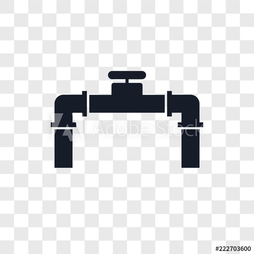 500x500 Pipe Icons Isolated On Transparent Background Modern And Editable