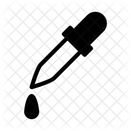 256x256 Pipette Icon Of Glyph Style