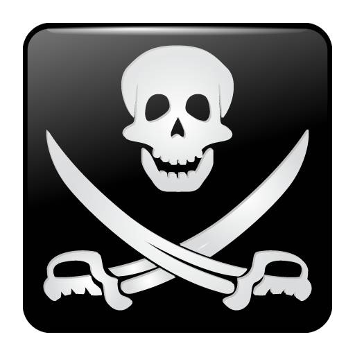 512x512 Pirate, Flag, Sword, Skull Icon Free Of Torrent Icons