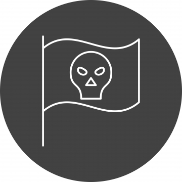 360x360 Pirate Flag Png, Vector, And Clipart With Transparent