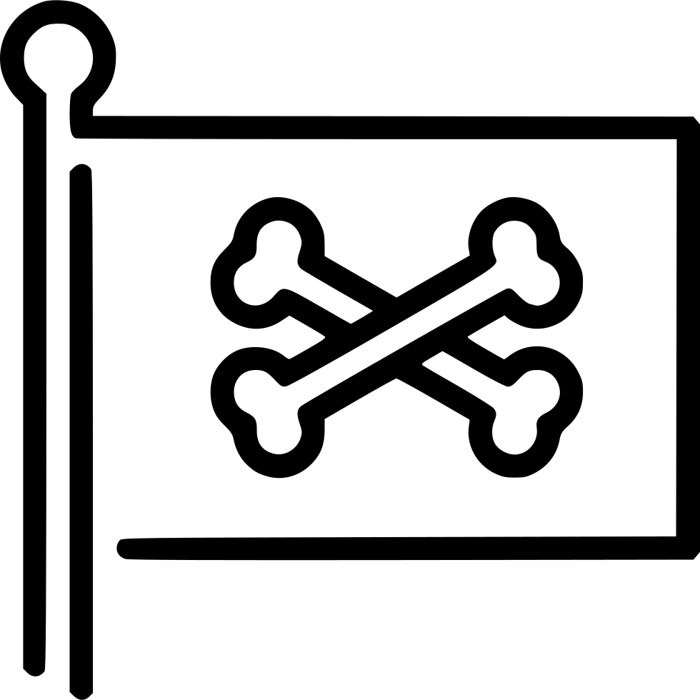 980x980 Pirate Flag Png Icon Free Download