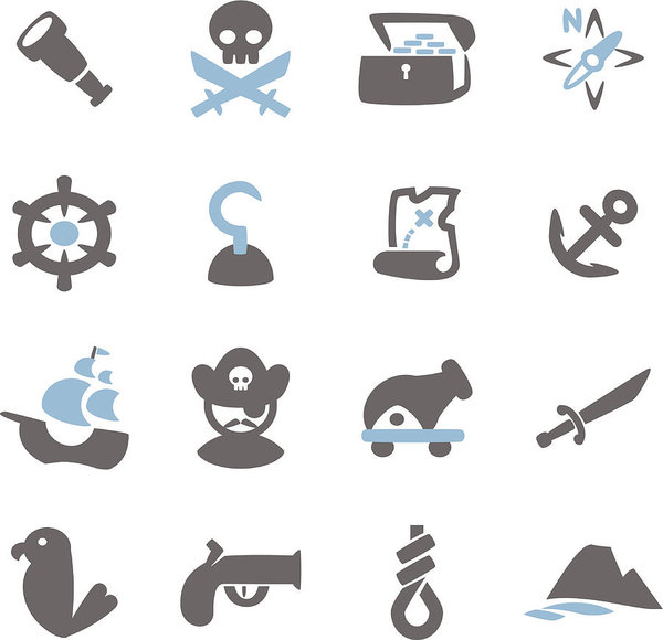 600x580 Pirate Icon Art Print