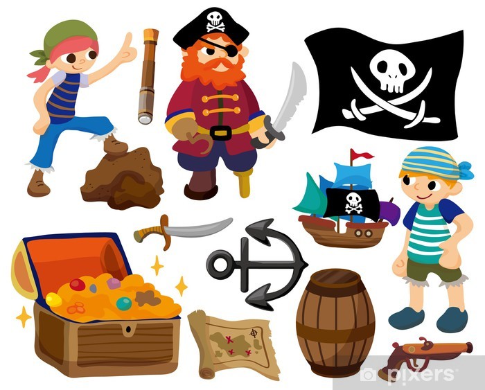 700x563 Cartoon Pirate Icon Sticker We Live To Change