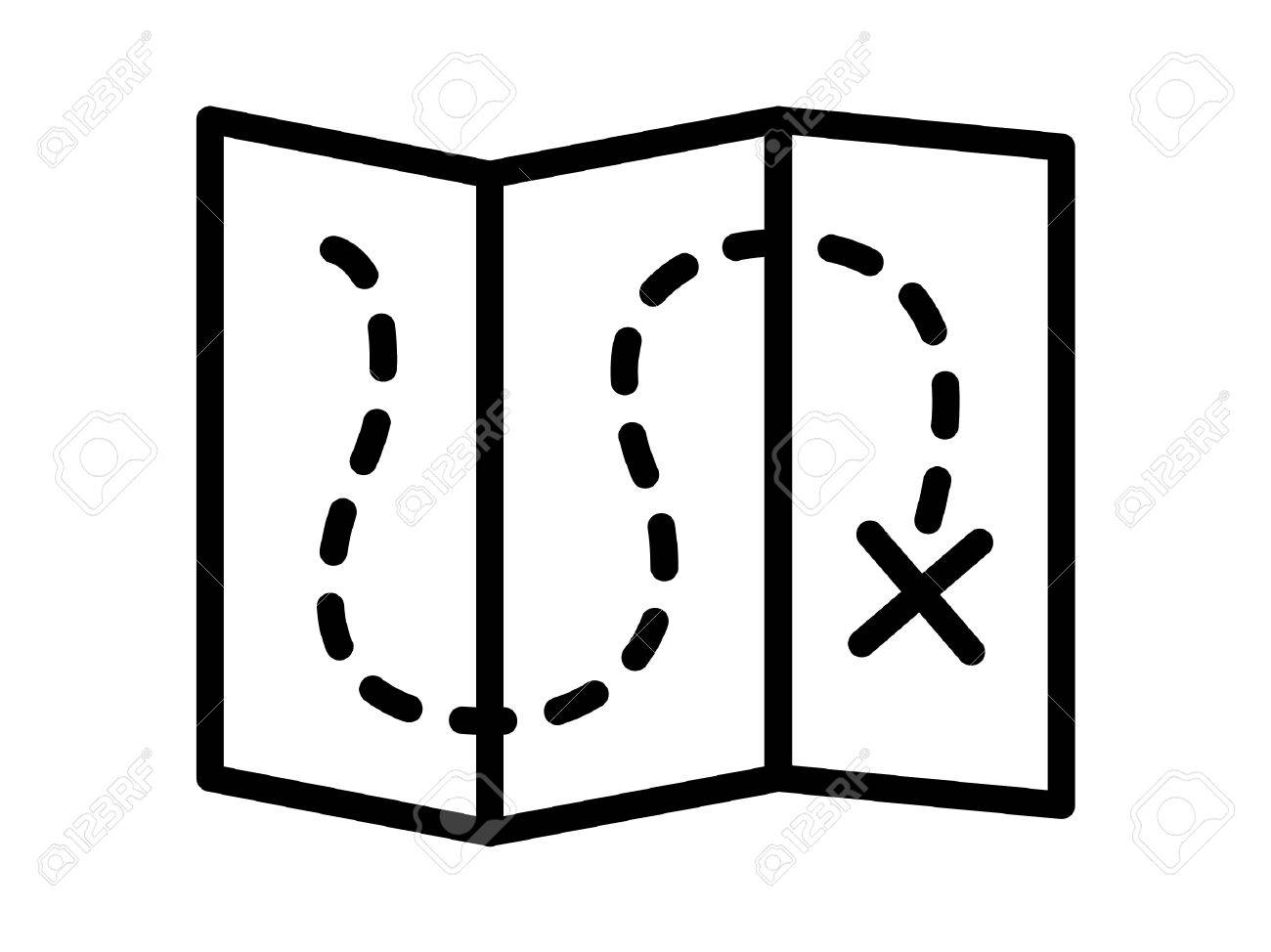 1300x974 Pirate Map Clipart Black And White