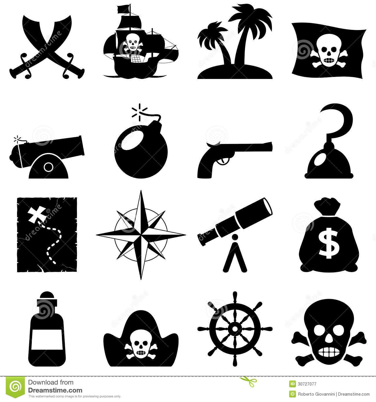 1300x1390 Treasure Map Icons