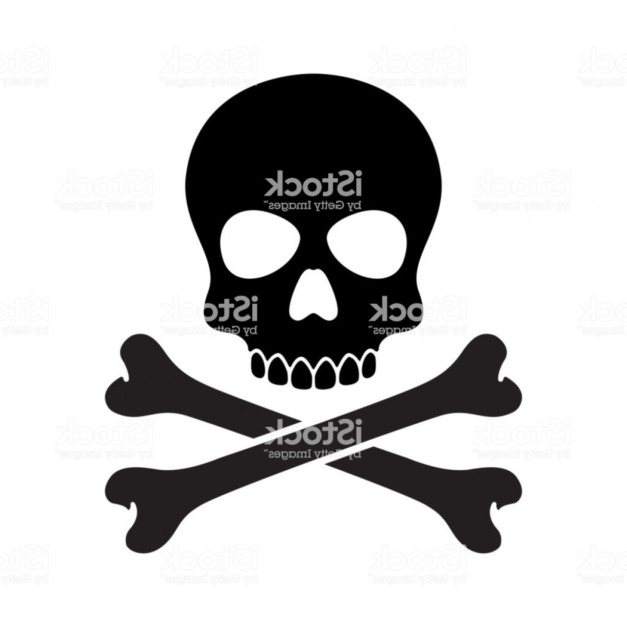 1228x1228 Pirate Skull Vector Halloween Icon Logo Bone Ghost Skeleton
