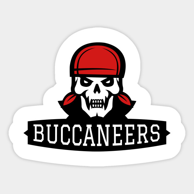 630x630 Buccaneers Pirate Skull Face Logo