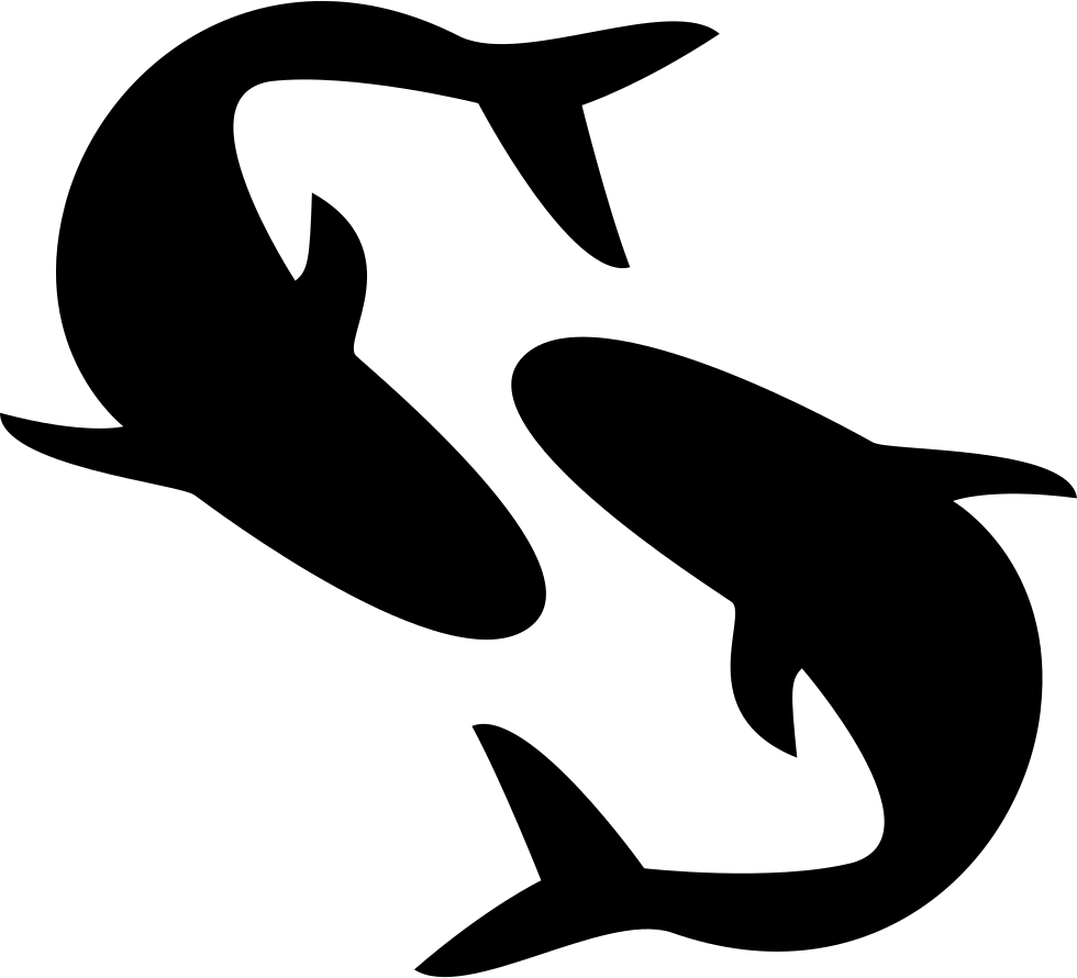 980x890 Pisces Astrological Sign Symbol Of Two Fishes Png Icon Free