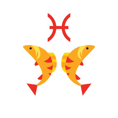 416x416 Pisces Sign Icon Premium Clipart