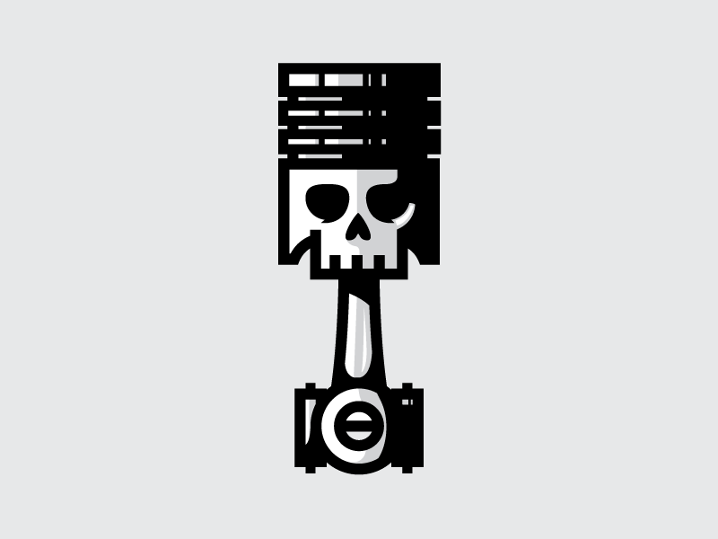800x600 Skull Piston Icon