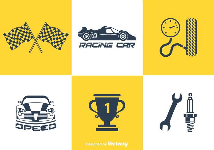 700x490 Free Pit Stop Vector Icons