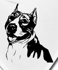 190x228 Pitbull Icon Dog Dogs Pet Puppy Bandana Spreadshirt