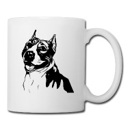 190x190 Pitbull Icon Dog Dogs Pet Puppy Mug Spreadshirt