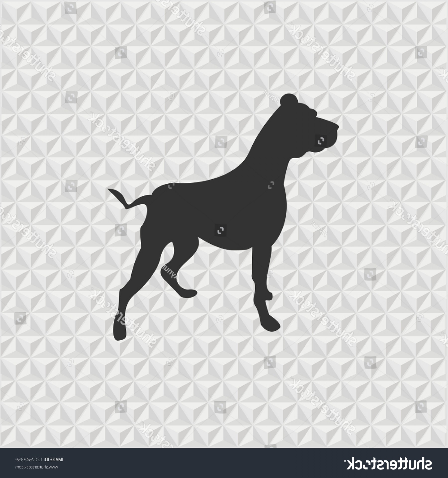 1800x1920 Pet Pitbull Dog Illustration Vector Icon Handandbeak