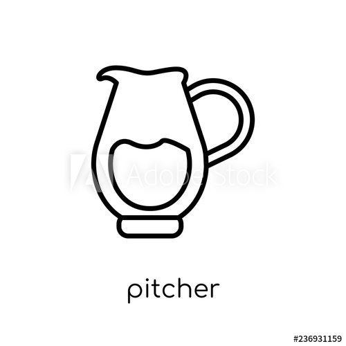 500x500 Pitcher Icon From Kitchen Collection