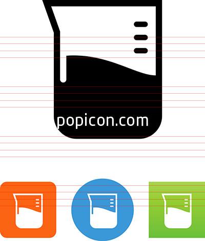 400x471 Glass Chemistry Pitcher Icon