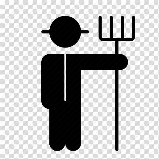 512x512 Man Holding Rake Illustration, Farmer Agriculture Computer Icons