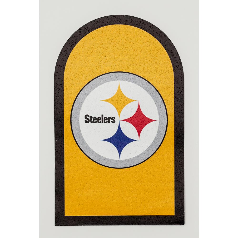 1000x1000 Applied Icon Nfl Pittsburgh Steelers Mailbox Door Logo Graphic