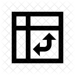 256x256 Pivot Table Icon Of Line Style