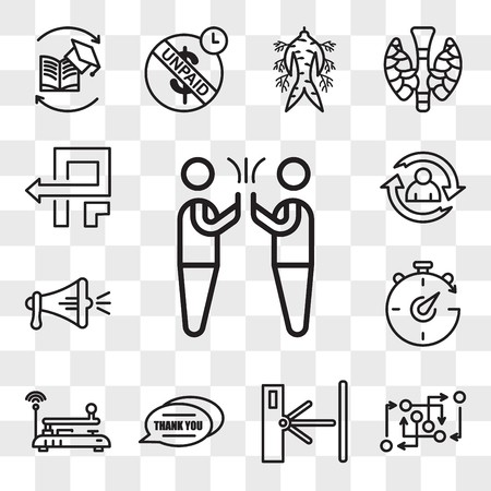 450x450 Set Of Transparent Editable Icons Such As Hi Five, Methodology