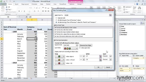 600x338 Formatting Pivottable Cells Using Icon Sets