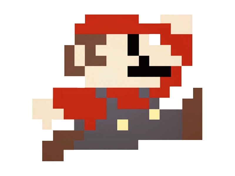800x600 Nintendo Super Mario Pixel Art Icon Design