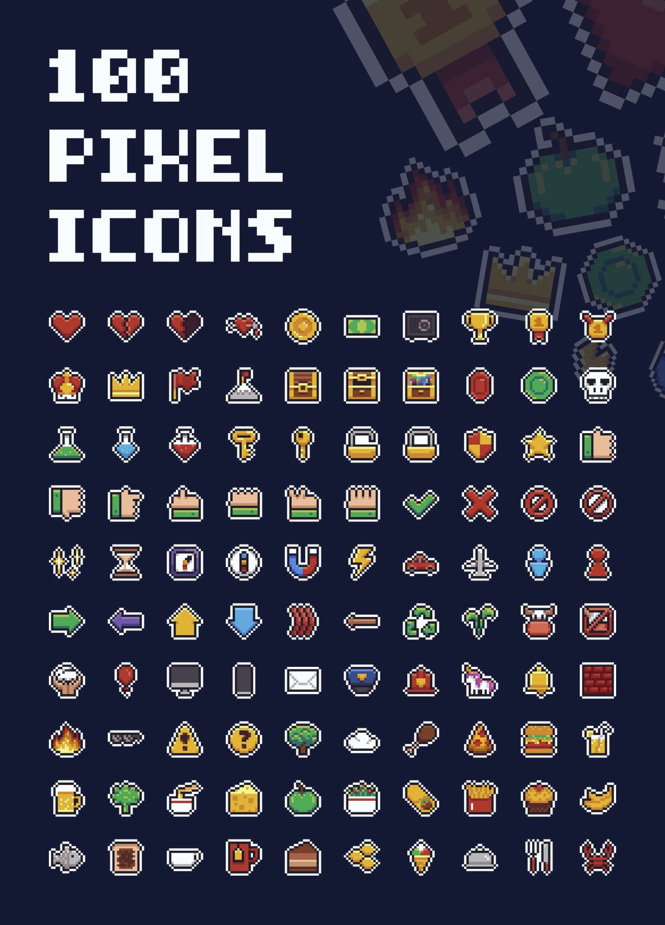 Mario Pixel Icon Set Download Free Retro Icons Pixel Art 1360x1892 Mario Pixel Icon Set Download Free Retro Icons Pixel Art