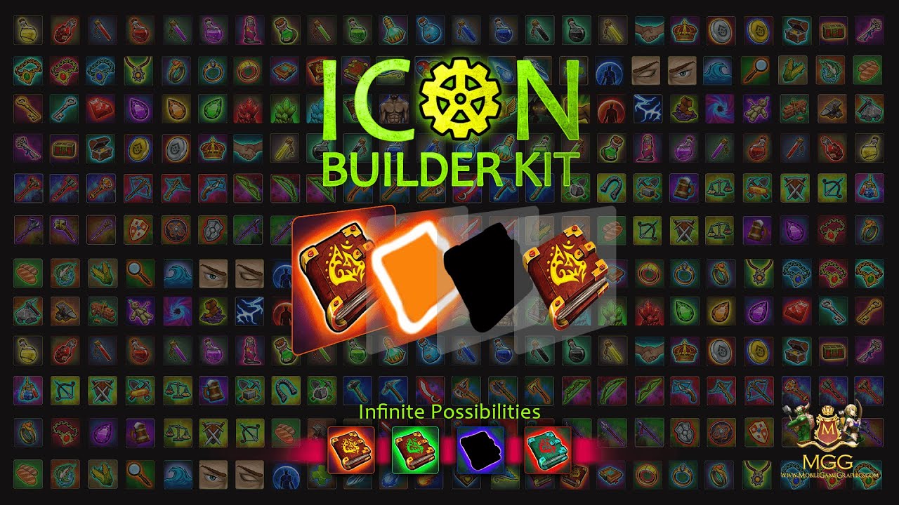 1280x720 Icon Maker Kit