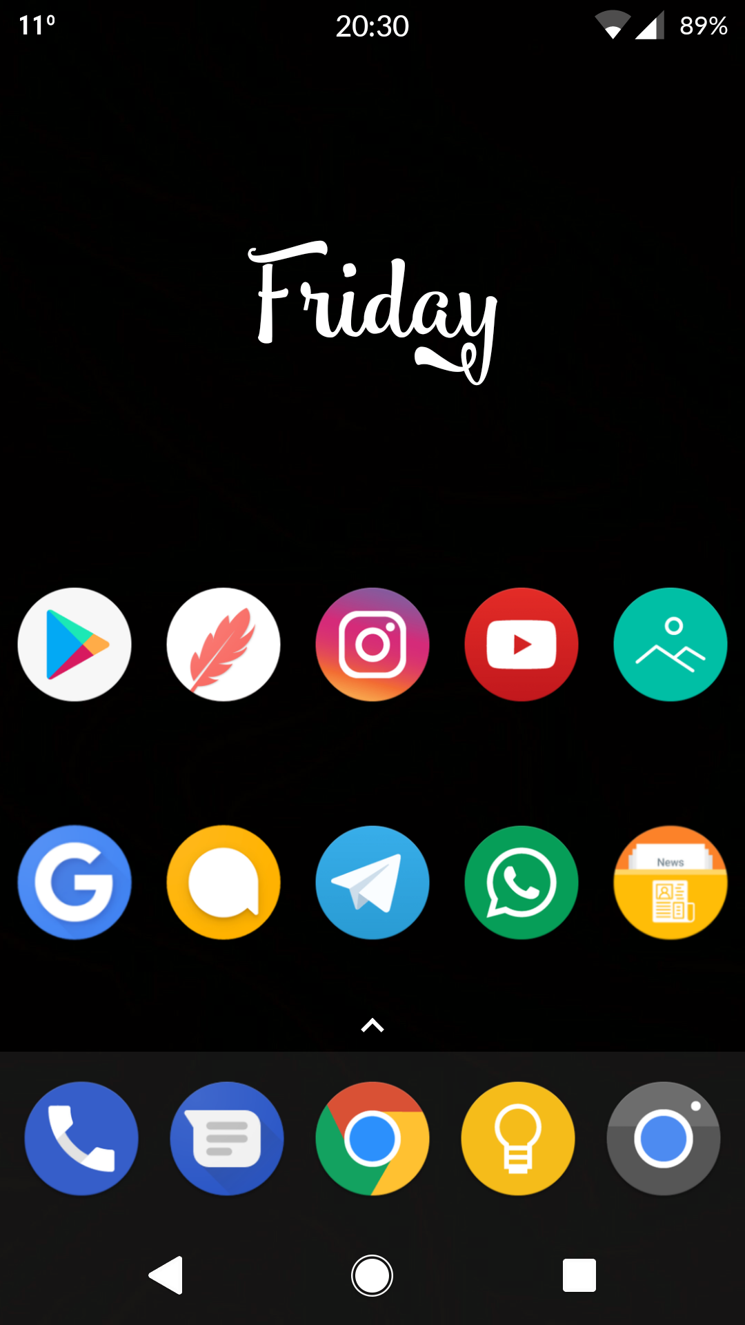 1080x1920 Nova Launcher Prime, Pixel Icon Pack, Custom Zooper Widget