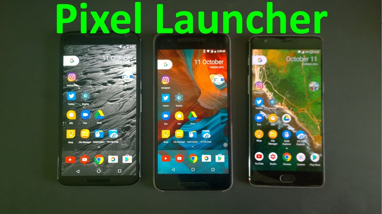 1280x720 Google Pixel Launcher Pixel Icon Pack Overview