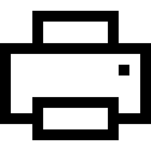 512x512 Printer Pixel Icons Free Download