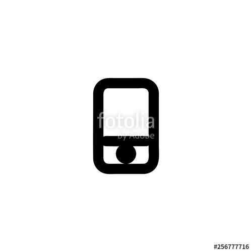 500x500 Phone Icon Vector Isolated On Background Trendy Sweet Symbol