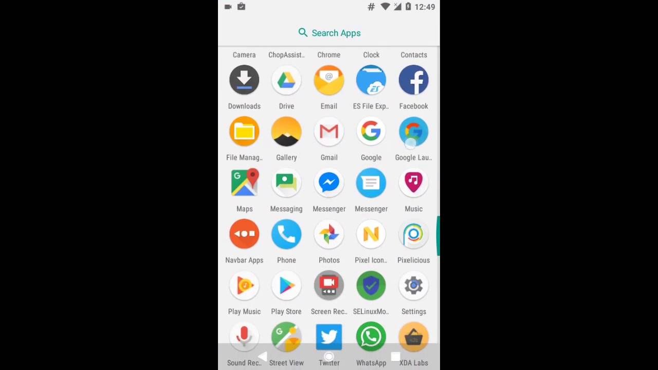 1280x720 Active Google Pixel Android Circular Icons
