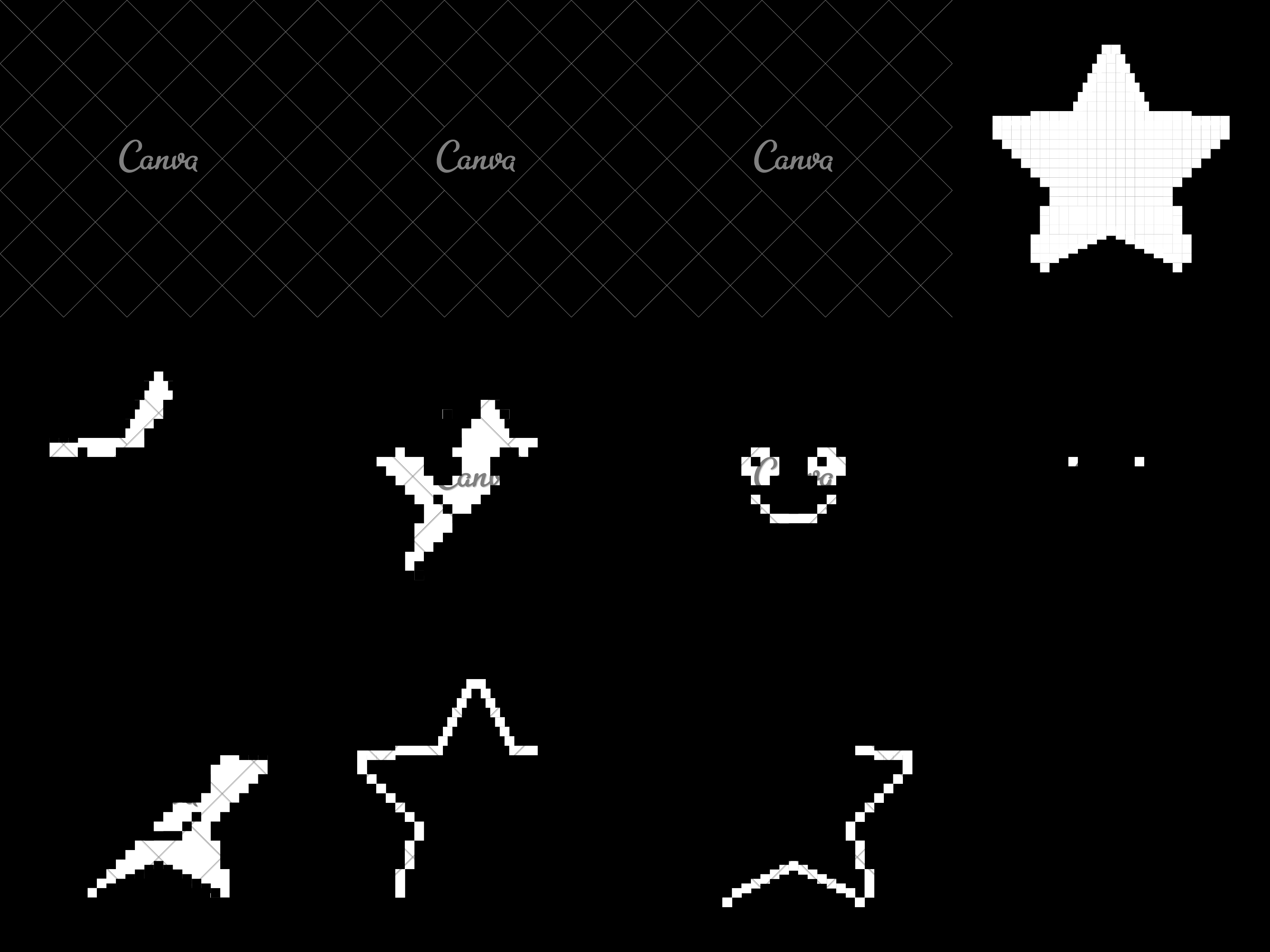 3200x2400 Star Game Pixelated Icon