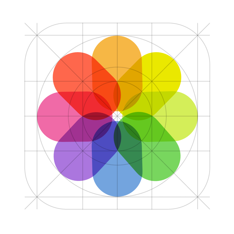 803x803 Ios Photos Icon In Pixelmator Triplet Sisters