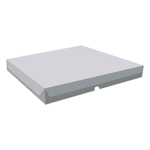 512x512 Pizza Box Mockup