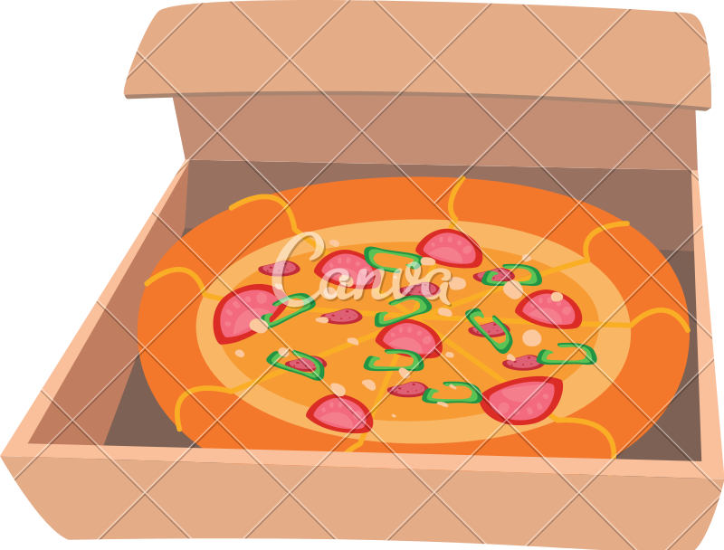 800x608 Pizza Box Icon