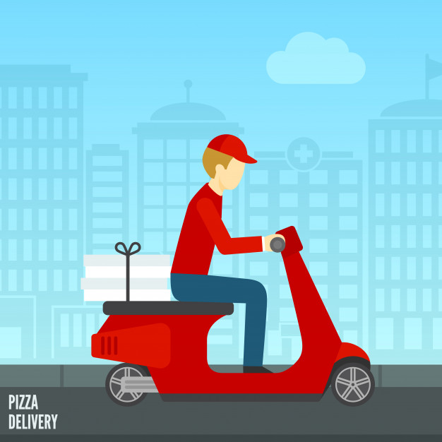 626x626 Pizza Delivery Icon Vector Free Download