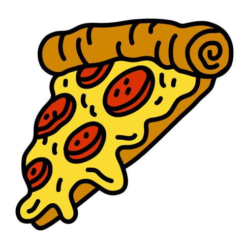 490x490 Pizza Slice Vector Icon