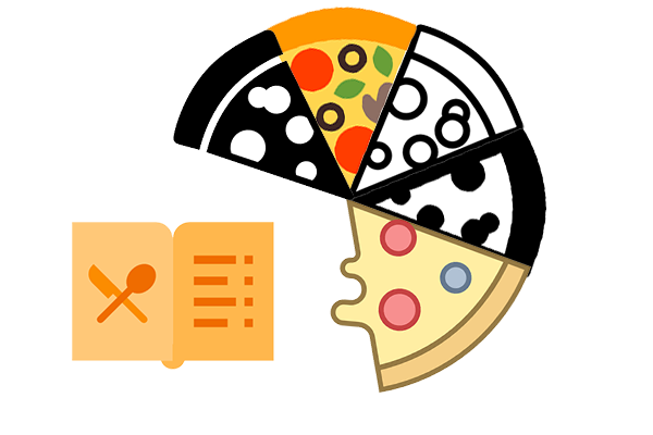 600x400 Pizza Filled Icon