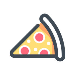 Pizza Slice Icon at Vectorified.com | Collection of Pizza Slice Icon ...