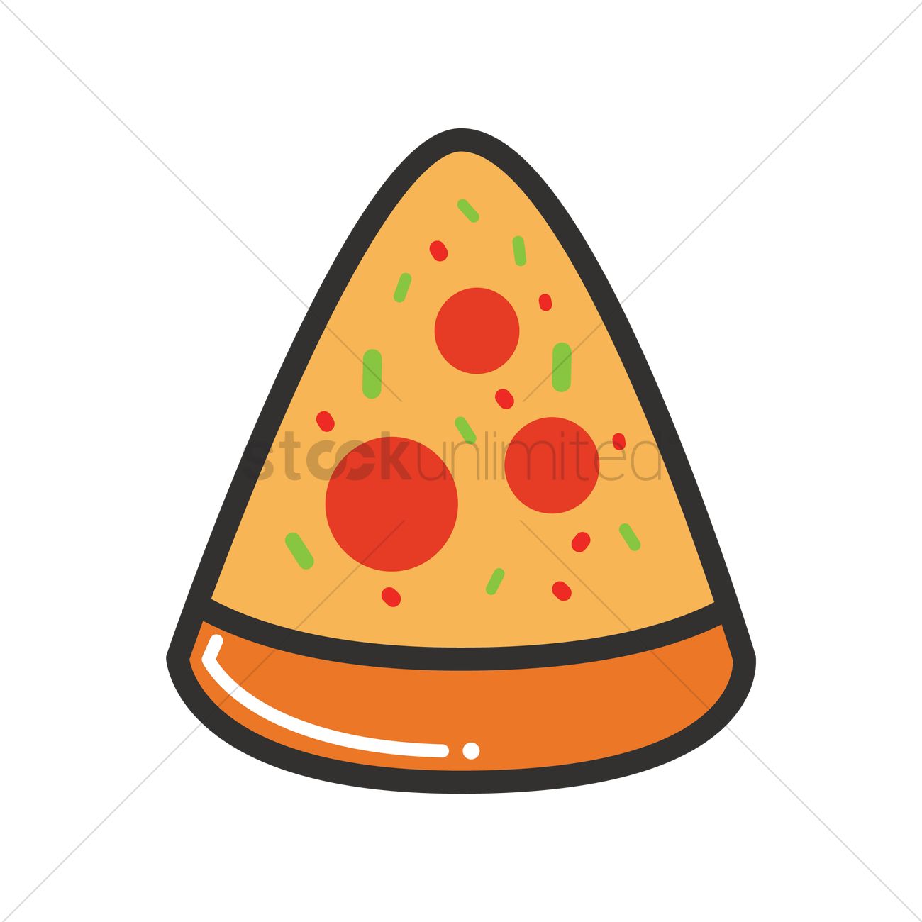 Pizza Slice Icon Vector Image 1300x1300 Pizza Slice Icon Vector Image